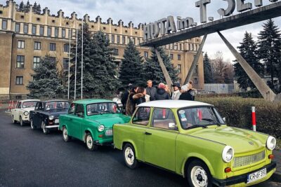1.5h Crazy Guides’ Communism Tour of Nowa Huta in Classic Car