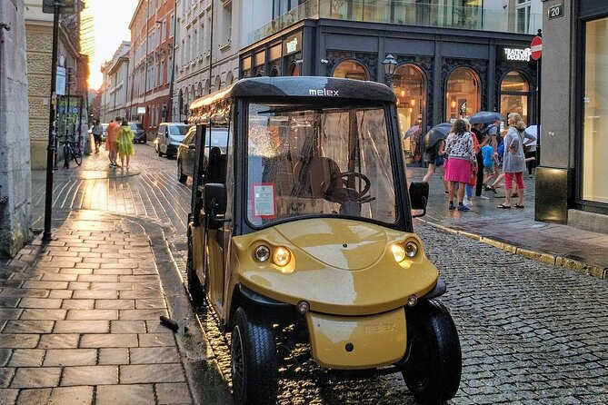 1-Hour Tour to Krakow's Old Town by Electric Golf Cart - What the electric golf cart adds