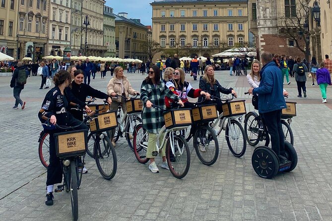 2 Hours Old Town Guided Bike Tour in Krakow - Wawel Castle and the Dragon Monument