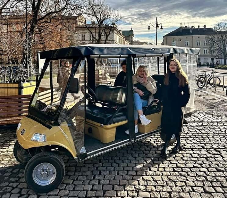 City Tour Cracow golf car plus Cruise on the Vistula River. - Main Market Square and the university quarter
