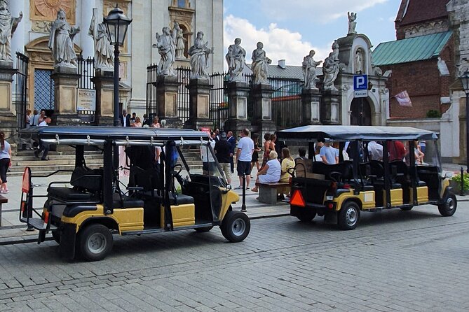 Cracow guided Full tour by Golf Cart-Family Discount - Podgorze and the memory of the Krakow ghetto