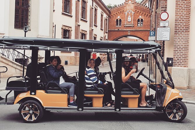 Cracow guided Full tour by Golf Cart-Family Discount - Who will get the most from this tour