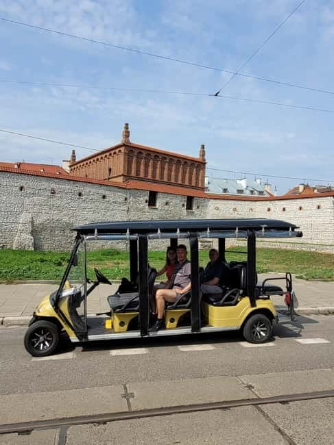 Cracow sightseeing tour by electric golf cart - A quick ride through a thousand years of Krakow