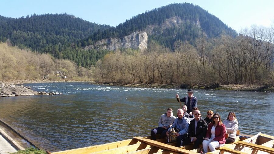 Dunajec River Gorge Rafting and Tree Top Walk from Krakow - The Dunajec Gorge by wooden raft