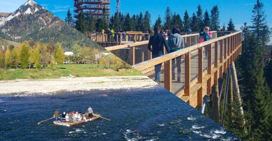 Dunajec River Gorge Rafting and Tree Top Walk from Krakow - What the $187 price includes