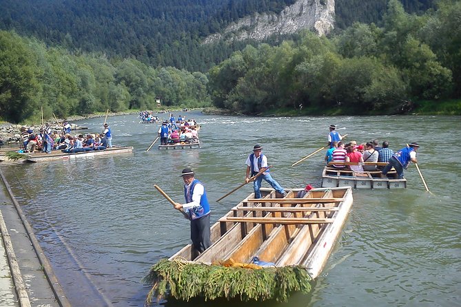 DUNAJEC River Gorge traditional rafting, PRIVATE TOUR from Krakow - Dębno’s fifteenth-century wooden church