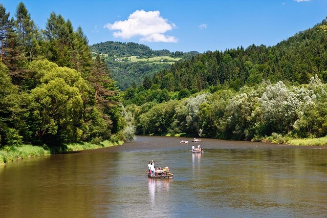 DUNAJEC River Gorge traditional rafting, PRIVATE TOUR from Krakow - Sromowce Niżne and the traditional wooden raft