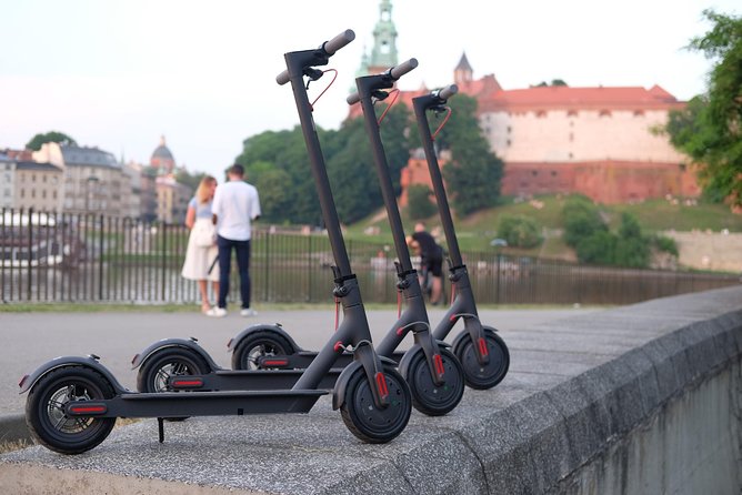 E-Scooter Krakow sightseeing tour - Starting at the Barbican and Old Town edge