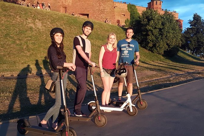 E-Scooter rental 24 hours - A Krakow sightseeing day that starts at your door