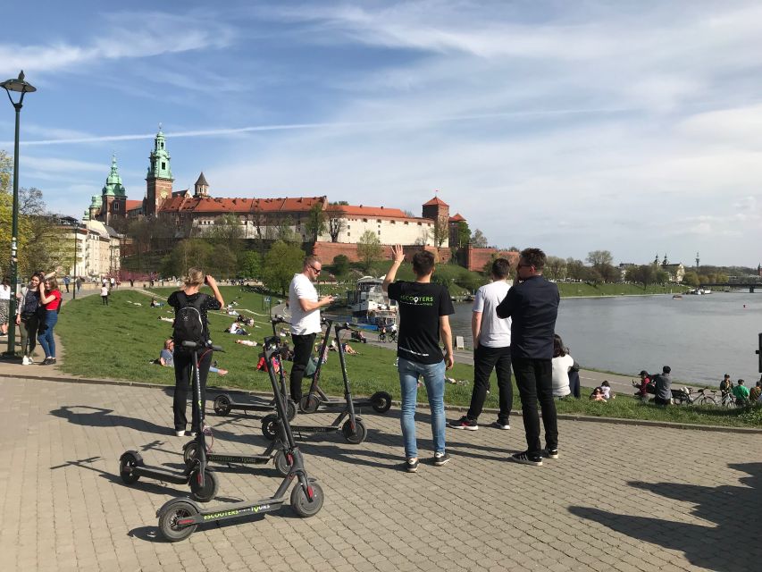 Electric Scooter Tour Krakow - Main Market Square, St. Mary’s, and the Old Town