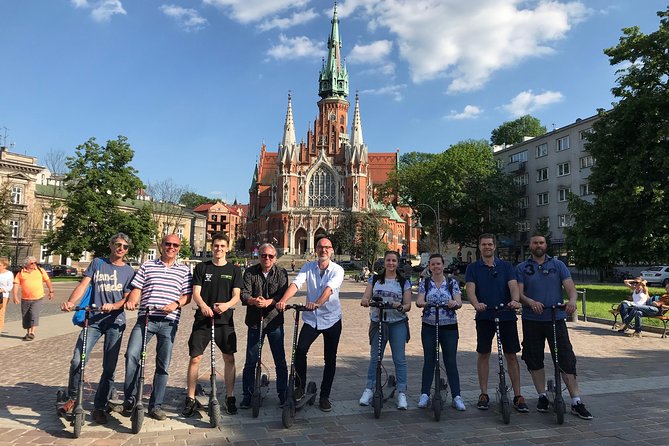 Electric Scooter Tours Kraków - From the Barbican to Kraków’s royal center