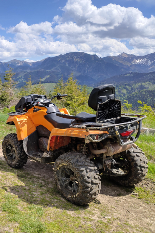 From Krakow: ATV/Snowmobile Ride, Shooting & Hot Springs - A big mountain day from Krakow