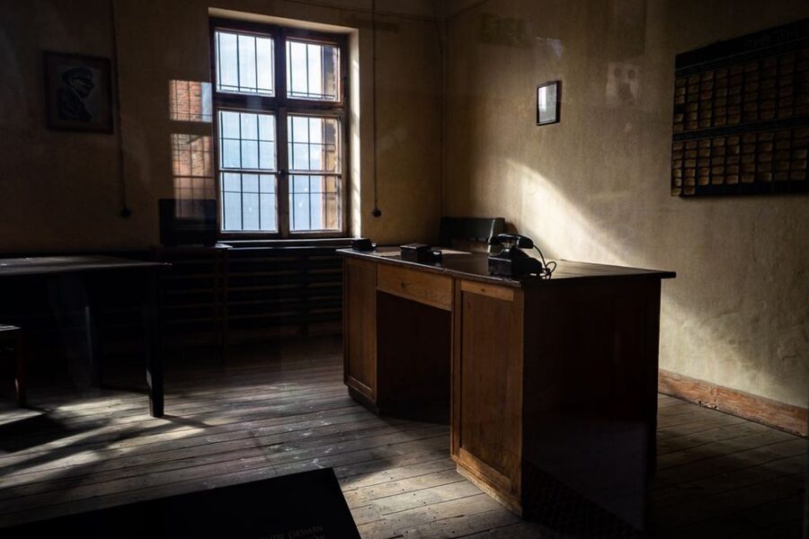 From Krakow: Auschwitz-Birkenau Full-Day Guided Tour - Entering Auschwitz I through Arbeit Macht Frei