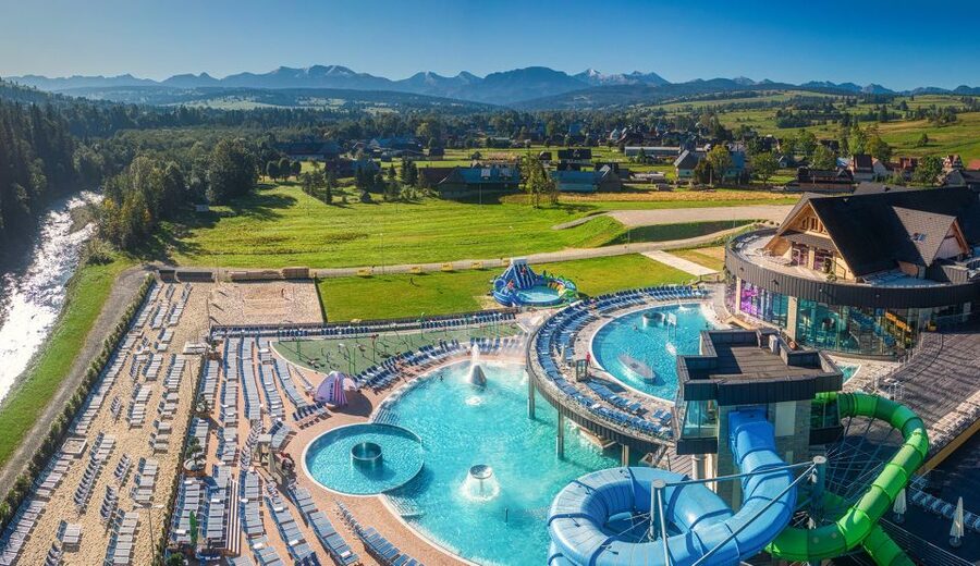 From Krakow: Chocholow Hot Springs Evening or Daytime Ticket - Family water play and the slides