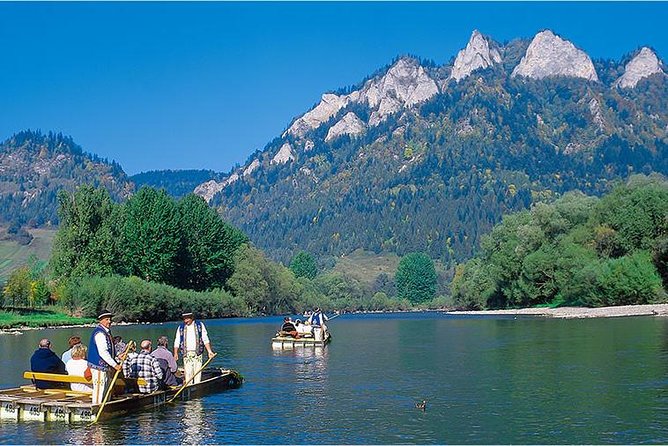 From Krakow: Dunajec River Rafting, Cable Car and Castle Niedzica - Day Tour - The Dunajec Gorge by wooden raft
