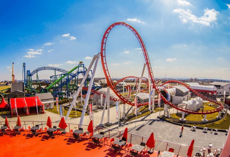 From Krakow: Energylandia Amusement Park Ticket & Transport - Key points at a glance