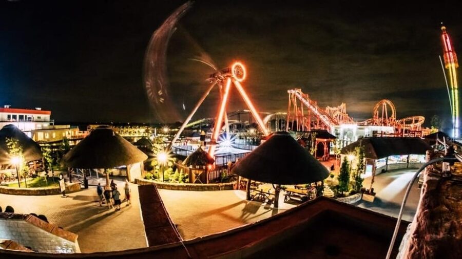 From Krakow: Energylandia Park Open Ticket & Pickup Options - Four zones, one very large park
