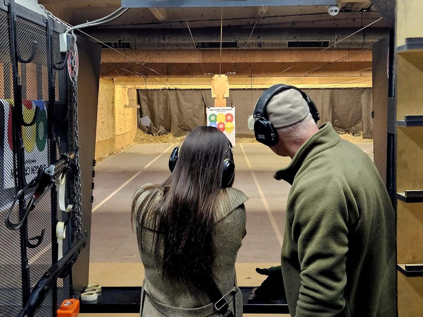 From Krakow: Shooting Range with Round-Trip Transportation - The weapons are the main reason to book