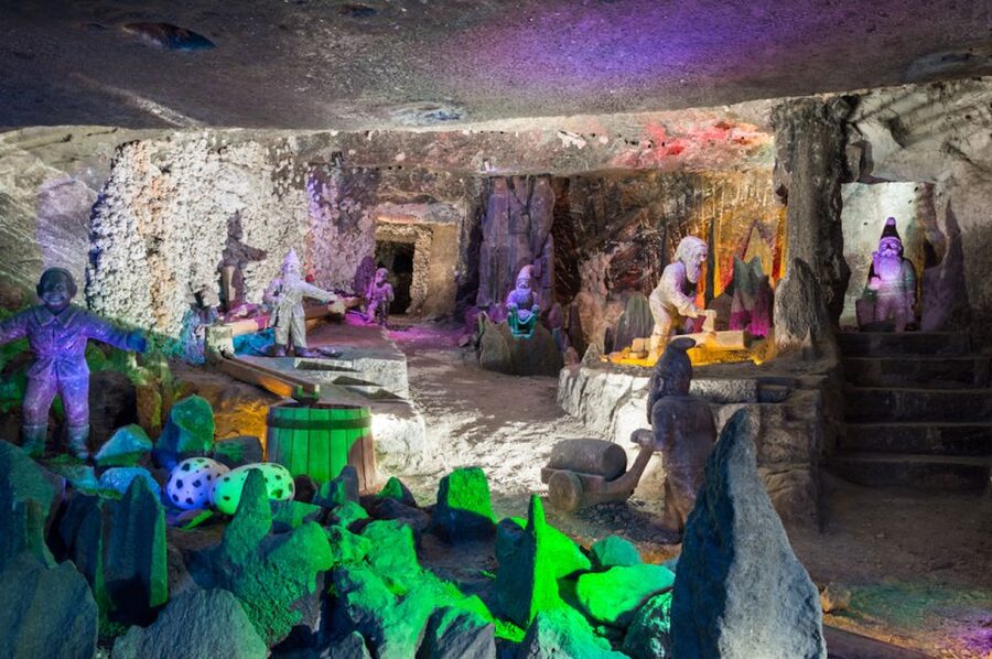 From Krakow: Wieliczka Salt Mine Tour with Guide - Salt-Carved Art Along the Underground Route