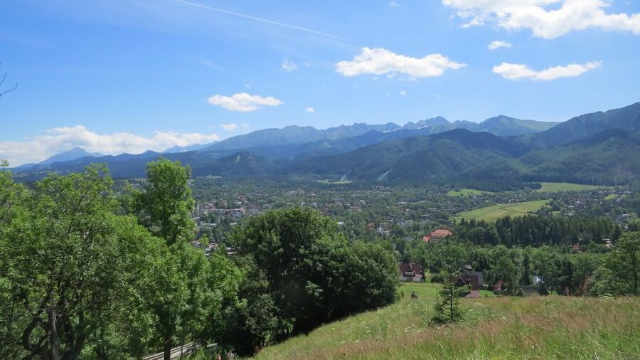 From Krakow: Zakopane and Dunajec River Rafting Tour - Gubalowka by funicular, with Tatra views