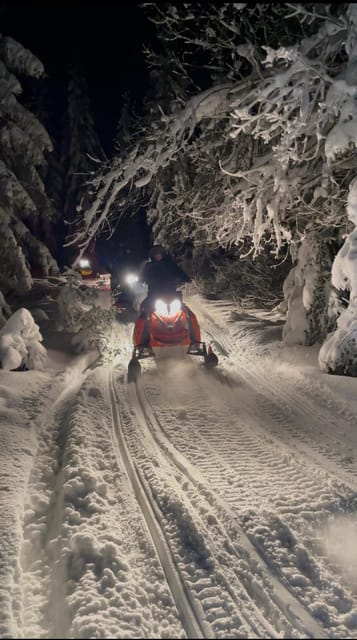From Krakow: Zakopane Snowmobile NIGHT Ride, Bonfire, - Leaving Krakow for the Tatra Mountains