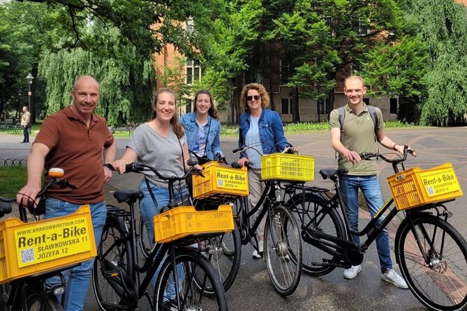 Full Bike Tour - the Old Town, Jewish Qtr & the Ghetto NEW BIKES - Wawel Hill, the Dragon, and Poland’s royal past