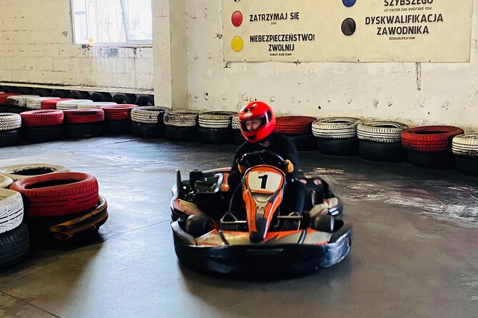 Go Karting Krakow 3x8min/pp + roundrip transfer - Three races, one competitive Krakow outing