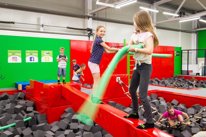 GOjump Kraków-Mateczny Trampoline Park - 1 hour ticket - Why Families and Adults Can Share the Same Visit