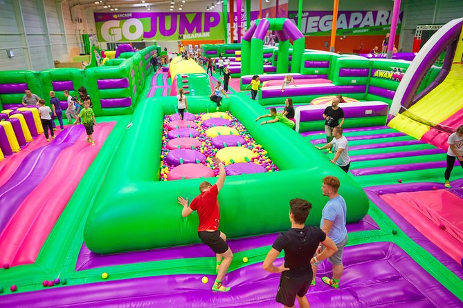 GOjump MEGAPARK Kraków-Sikorki 1h ticket: GOair Inflatable Park - How I would plan the visit