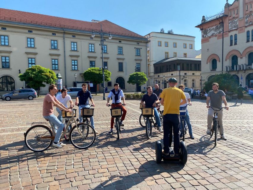 Krakow: 2h Kazimierz (Jewish Quarter) Bike Tour - Key points to know before you ride