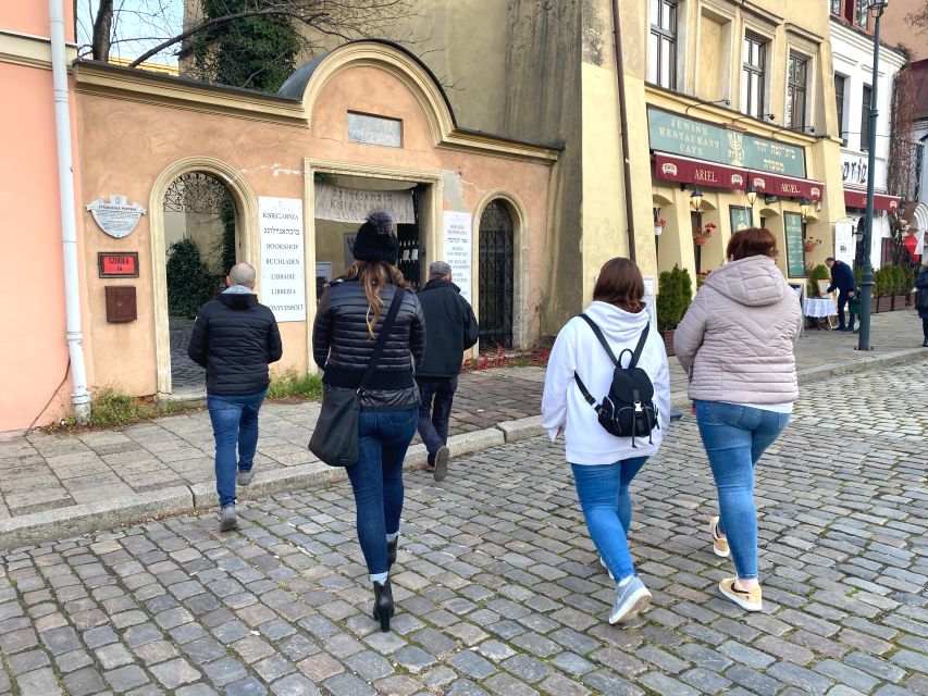 Krakow: 2h Kazimierz (Jewish Quarter) Walking Tour - From wartime trauma to today’s café streets