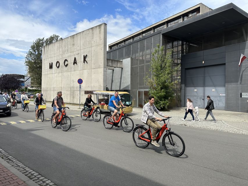 Krakow: 3-Hour Small Group Tour on E-Bike - Across Father Bernatek’s Bridge to the former ghetto