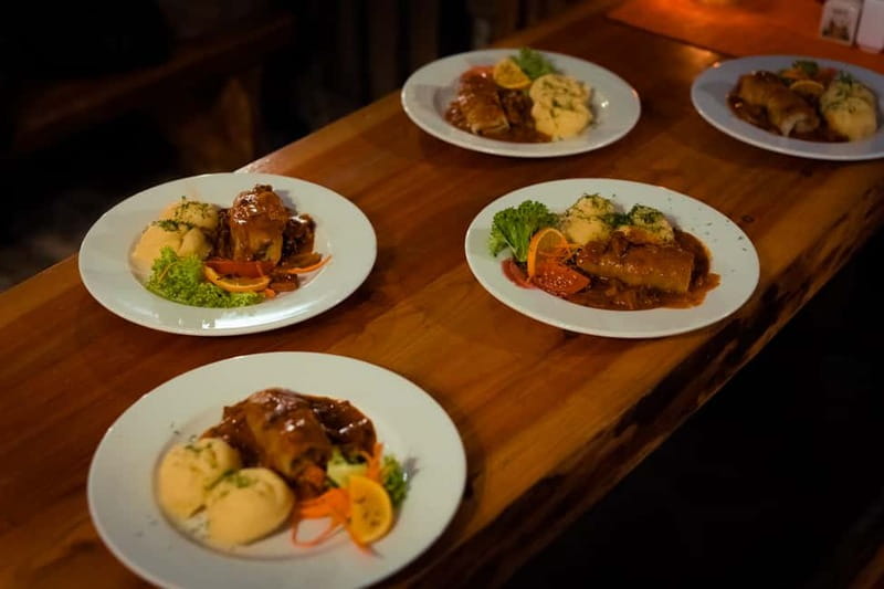 Krakow: 6-Course Full Polish Food Tour with Vodka Tasting - Main dishes with real Polish weight