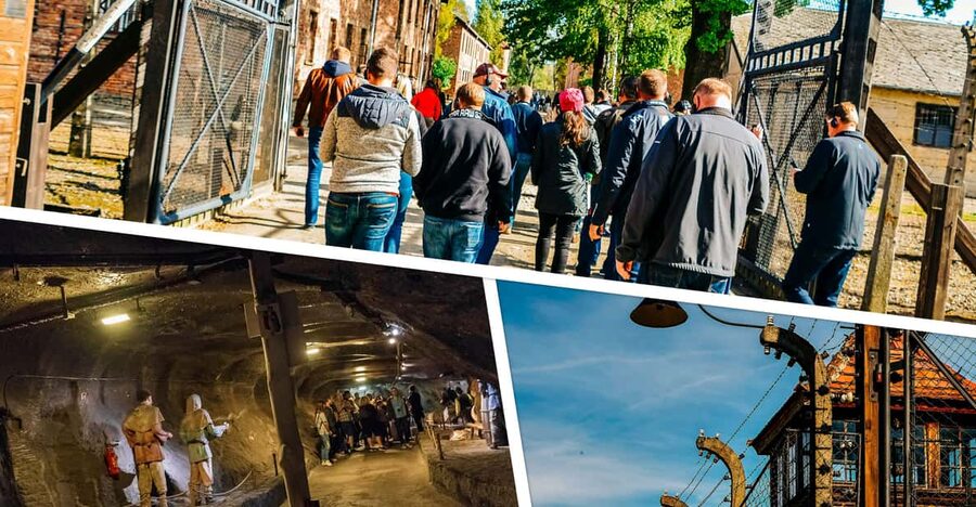 Krakow: Auschwitz & Wieliczka Salt Mine Guided Day Tour - Starting from Krakow: pickup, roads, and timing