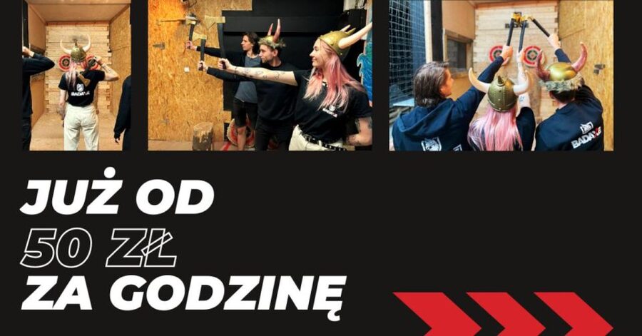 Krakow: Axe Throwing Fun - A private room makes beginners more comfortable