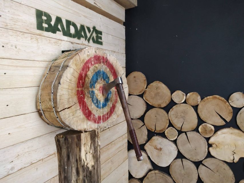 Krakow: Axe Throwing Fun - Your first axe throws and safety briefing