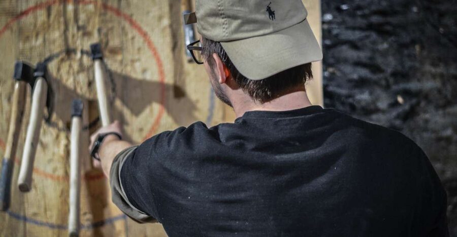 Kraków: Axe-Throwing in Axe Nation, the First Club in Europe - Finding the club below Grodzka 46