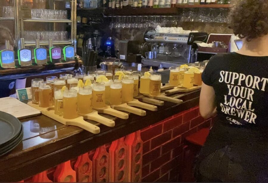 Krakow beer review with a local guide - How the 2.5-hour tasting works