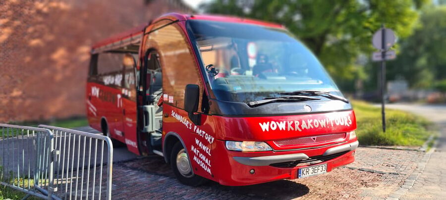 Krakow City SightSeeing hop on hop off bus and city game - Seeing Krakow from the top deck