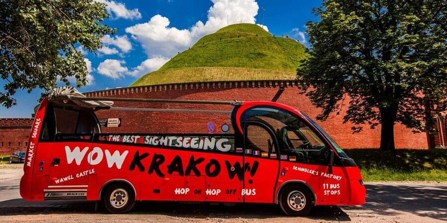 Krakow City SightSeeing hop on hop off bus and city game - Comfort, pickup points, and the real-world details
