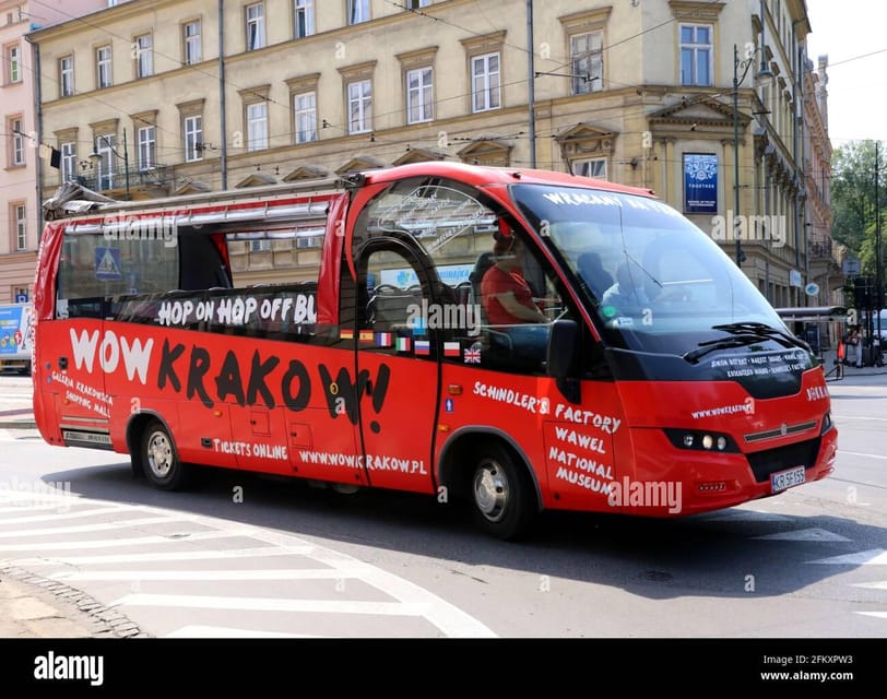 Krakow City SightSeeing hop on hop off bus and city game - FAQ