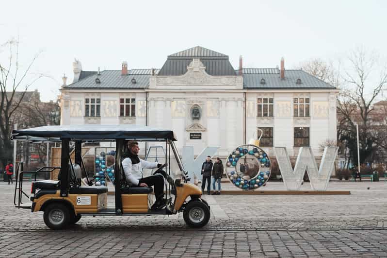 Krakow: City Sightseeing Tour by Golf Cart - The Old Town route begins with Krakow’s medieval core