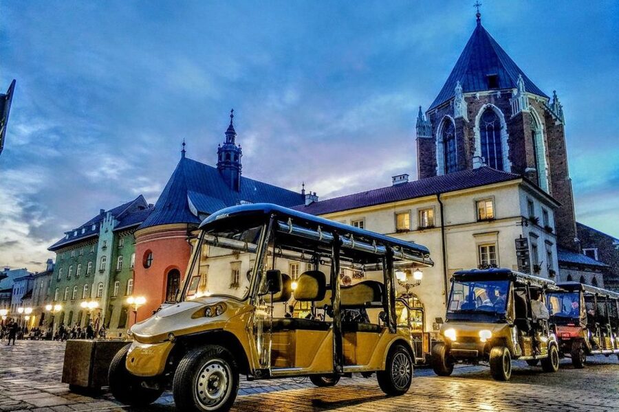 Krakow: Electric Golf Cart Tour of the Old Town - The Main Market Square in one grand sweep