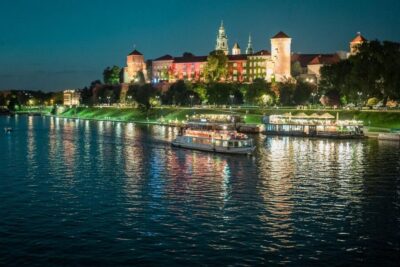 Evening Cruise with a Glass of Wine