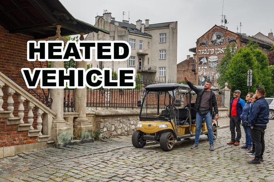 Krakow: Extended City Sightseeing Tour - Eco Buggy Golf Cart - Starting at the Żabka meeting point