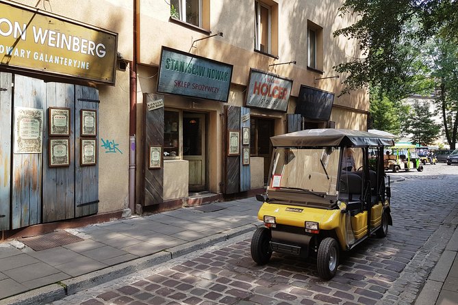 Krakow Grand City Tour by golf cart - All 3 districts - See both sides of Kazimierz