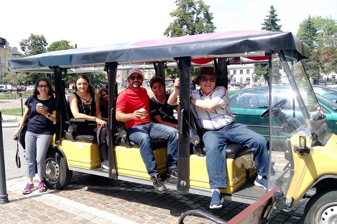 Krakow: Guided City Tour by Golf Buggy (with hotel pickup) - Schindler’s Factory and the limits of an outside stop