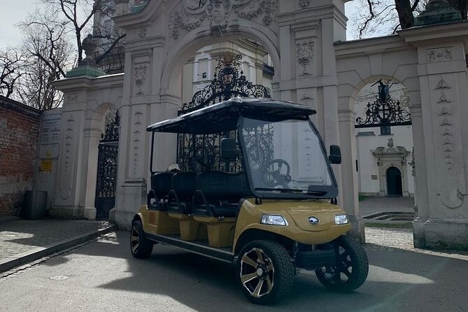 Krakow Guided Tour by Electric Golf Cart - A fast way to connect Krakow’s divided neighborhoods