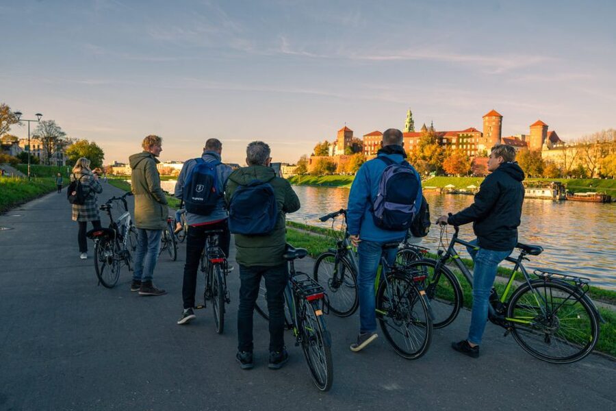 Krakow: Hidden Bike Tour - A meaningful stop in Krakow’s parks