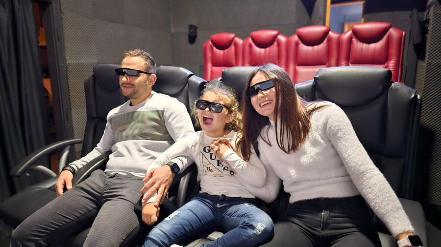 Krakow: House of Attractions Gold Package 2+2 Entry Ticket - The 7D cinema starts the sensory ride